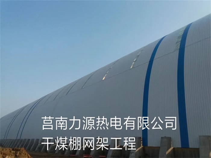 张掖力源热电有限公司干煤棚网架工程