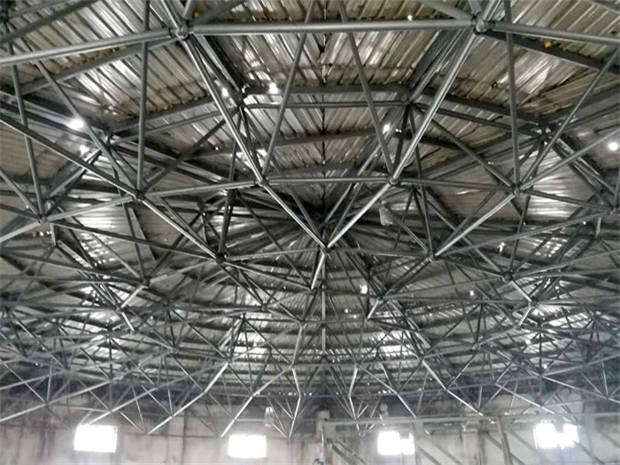 张掖洗煤厂蓄水池网架